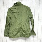 Vineyard Vines Women's S Waxed Canvas Safari Jacket Utility Green Cotton Nylon Photo 4