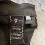 7 For All Mankind  Faux Suede Leggings Ankle Pants Size 27 Photo 8