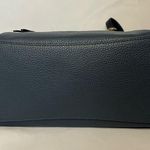 Coach Kleo Carry All Suede and Leather Tote Bag - Denim Multi Photo 7