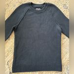 Abercrombie & Fitch Vintage Crewneck Sweater Womens XS Navy Blue Size XS Photo 3