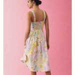 Anthropologie  Maeve Sweetheart Corset A-Line Floral Dress Sleeveless Size LP NEW Photo 13