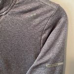 Adidas 🏃🏼♀️ Running Grey 1/4 Zip Athletic Fleece ClimaHeat Jacket🏃🏼♀️ ~med Photo 6