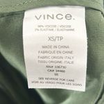 Vince  straight leg trouser pull on green pants size XS Photo 7