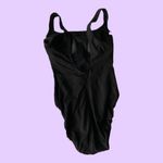 Vintage 90s Black and White One Piece Bathing Suit 🔥 Size 12 Photo 1