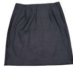 Talula READ Aritzia Black Coated Faux Leather Mini Skirt Zip Women's Size Small Photo 0