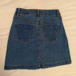 Wax Jean Denim Skirt Photo 1