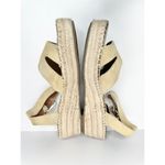Franco Sarto Sandals Women’s Espadrilles Size 9 in Sand Open Toe Wedges Photo 5