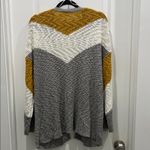 Roxy  Open Weave Chevron Cardigan Sweater Sz XS Photo 6