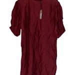 Rebecca Minkoff NWT  JUNO DRESS IN BURNT HENNA NO BELT LARGE Photo 0