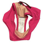 NWT J Crew Radiant Fuchsia High Rise Full Coverage Bikini Bottom Swimwear Sz XS Pink Photo 2