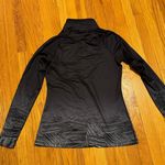 Under Armour Long Sleeve Fitted Half Zip Sweatshirt Black Large Photo 2
