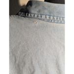Passion 3X Embroidered Cat Denim Shirt Blue Photo 4