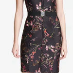 Tommy Hilfiger Black Floral Pencil Skirt Photo 0