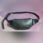 Bebe  Black and Gold Belt Bag Photo 1