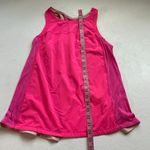 Lululemon  Hot Pink Racerback Tank Top Size 6 | Built-In Bra Mesh Back Activewear Photo 4
