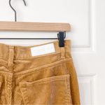 RE/DONE  70'S ULTRA HIGH RISE BELL BOTTOMS Corduroy Pants Camel Photo 3