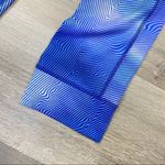 Reebok CrossFit Lux Bold 3/4 Wavy Ombré Legging Blue White XS Photo 5