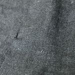 Flax  Linen Lagenlook Boho Button Front Lightweight Jacket Shirt | Black | Medium Photo 4