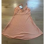 Forever 21 NWT ‎ Large Chic Peach Ribbed Cami Dress Photo 3