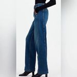 Madewell Tapered Denim Trousers High Rise Comfort Barrel Photo 1