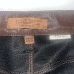 Judy Blue Faux Leather High Rise Straight Pants | Espresso Brown | 31/13 Photo 5
