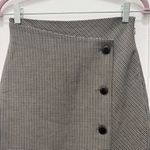 Babaton  Plaid Button Up Midi Skirt Photo 1