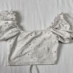 Rue 21 Cropped White Top Photo 2