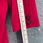 Vintage Hockanum Overcoat Womans Large Wool Blend Fabric by Forstman Union USA Red Photo 3