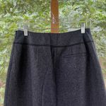 Harvé Benard Harve' Benard Women's Vintage Grey Wool Blend Midi Skirt Size 10P Photo 3
