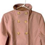 Thread &‎ Supply Womens Blush Pink Mauve Double Breasted Peacoat Jacket NWT XL Photo 1