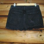 Carmar Button Fly Cut Off Jean Denim Shorts Black Size 27 Photo 4