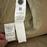 120% Lino Military Green Women’s Linen Bermuda Shorts Photo 7