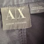 Armani Exchange Women’s Navy Blue Tailored Moto Zipper Accent Jacket Sz Small P Photo 2