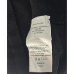 Quince  Women's Black Viscose Poly Nylon Blend Dress‎ Large Short Sleeve Photo 3