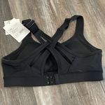 Yvette Power Crossback Black Sports Bra size small NEW Black Photo 5