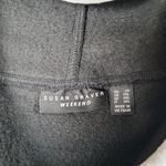 Susan Graver  Weekend Women's Fleece Hoodie Pullover Black Plus Size 2X Photo 3