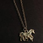 Silver Horse necklace Photo 1