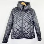 Victoria's Secret  Grey Full Zip‎ Long Sleeve Puffer Jacket Women's Size Small S Photo 0