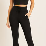 Victoria Sport Y2K Black Pocket Leggings Drawstring Cropped Fit Workout Gym S Photo 0