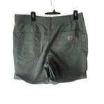 Carhartt Women's Size 14 Green Outdoor Workwear Roll Up Shorts Photo 2