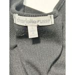 Charlotte Russe  Womens Ring Linked Cut Out Long Sleeve Crop Top Black Size Large Photo 1