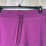 Reebok Size XXL Purple Fleece Joggers w/Front Pockets Stretch Drawstring Waist Photo 4