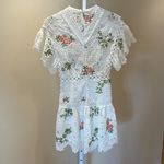 Saylor Robbie Dress Floral White Mini Size XS Photo 5