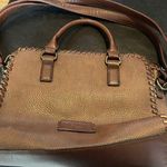 G.H. Bass &Co. Bass leather handbag. Large. Good used condition. Handles and shoulder strap. Photo 0