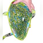 Vera Bradley  Floral Tote Bag - Green, Blue, Black - Retired Pattern Limes Up Photo 9
