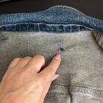 OOAK Miss Etam Reworked vintage denim jacket, y2k, sz L/XL, stretchy Blue Photo 13