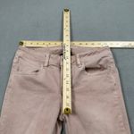 American Eagle  Jeans Womens 8 Pink Jeggings Mid Rise Crop Super Stretch Denim Photo 2
