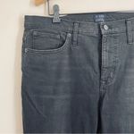J.Crew  High Rise Crop Flare Jeans Black Stretch Size 32 Photo 3