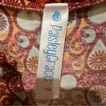 Paisley Grace  Orange Print Tunic Dress Photo 1