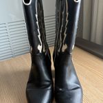 Altar'd State  Cowboy Boots Black Size 6 Photo 1